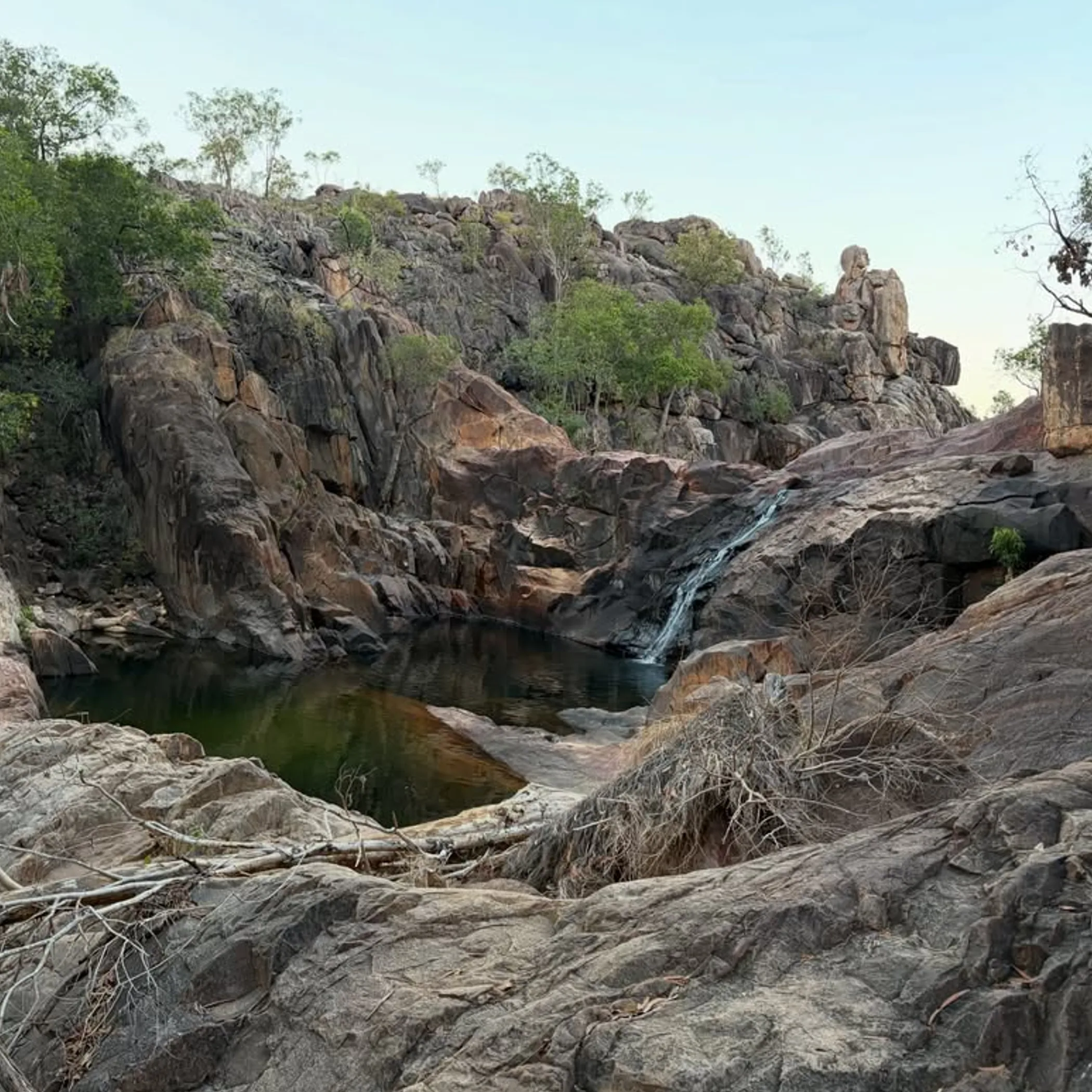 kakadu rocks and water scenery