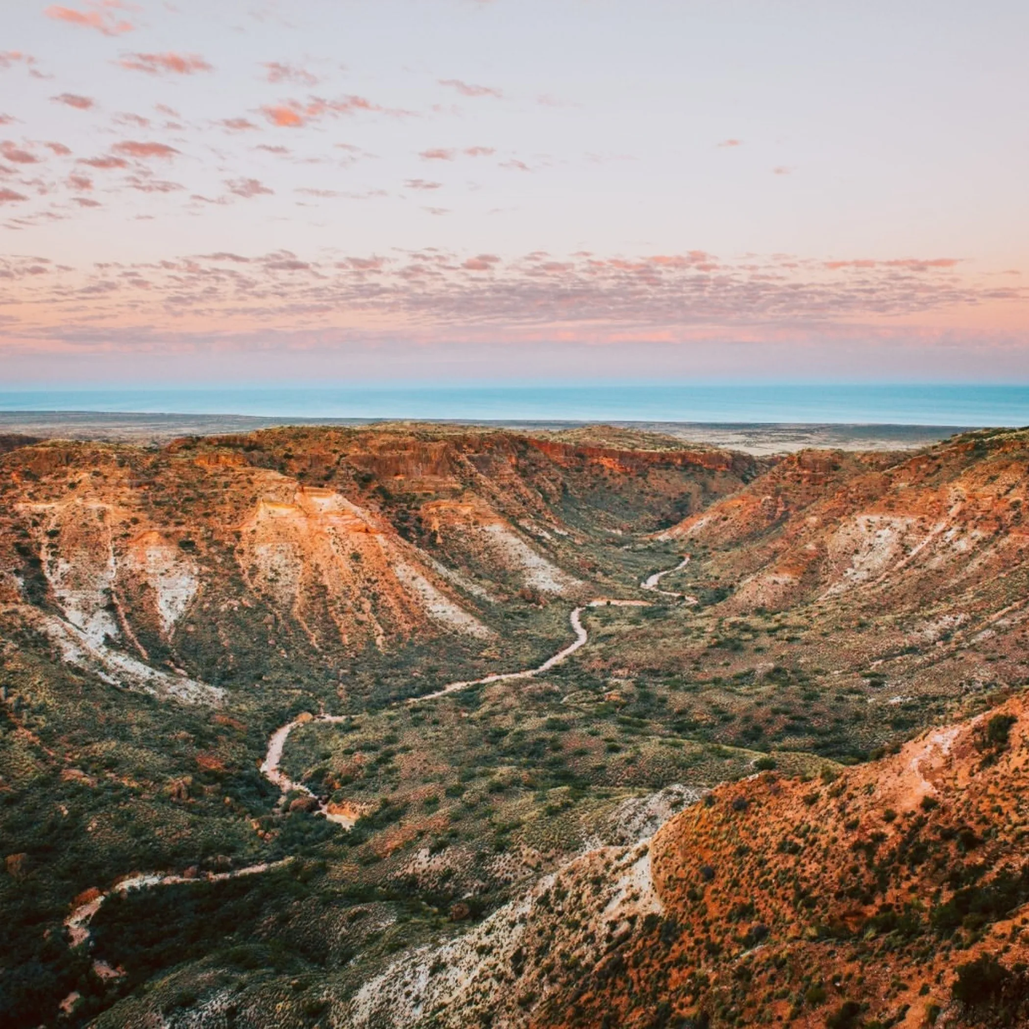 western australian coastal reef landscape