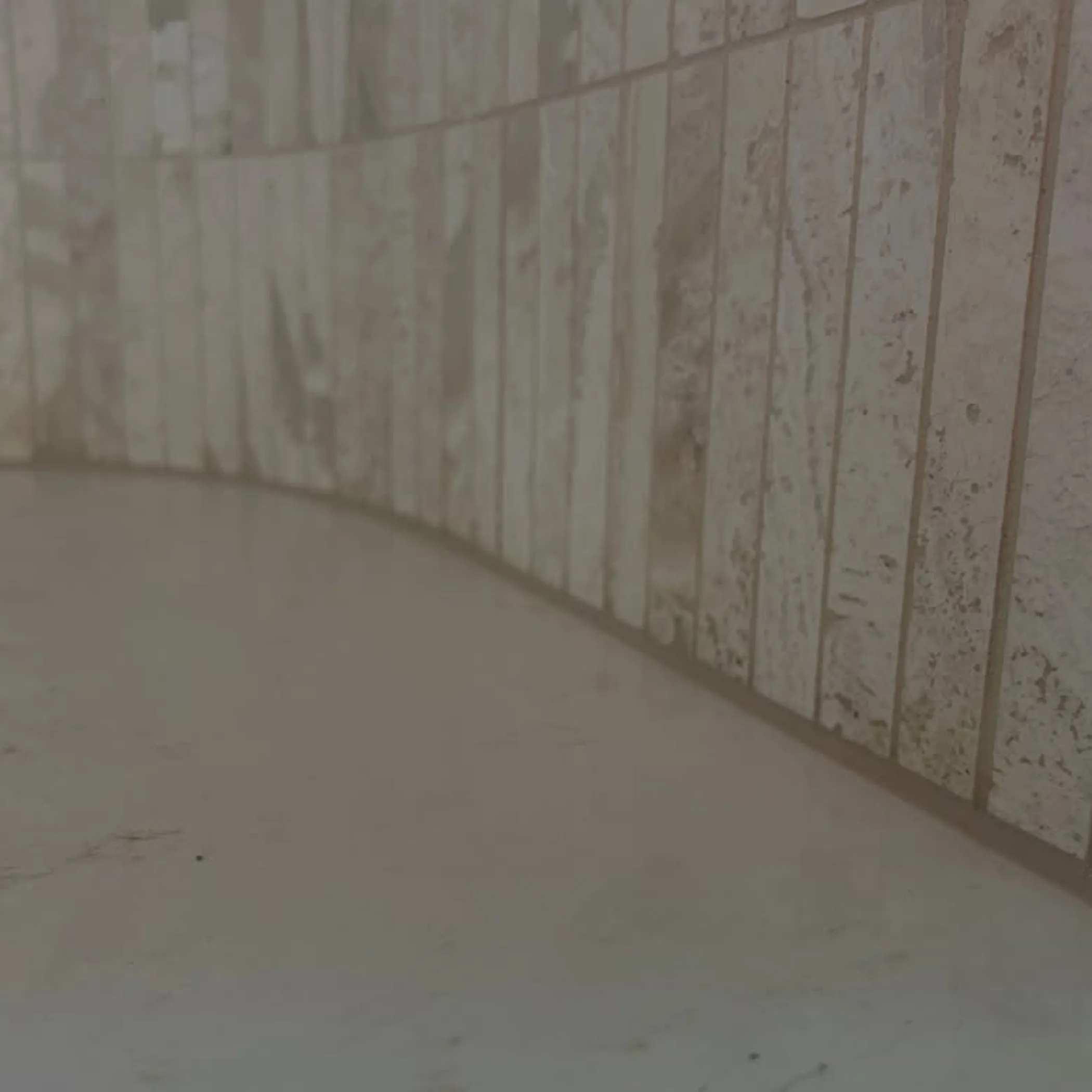 clean silicone caulking work