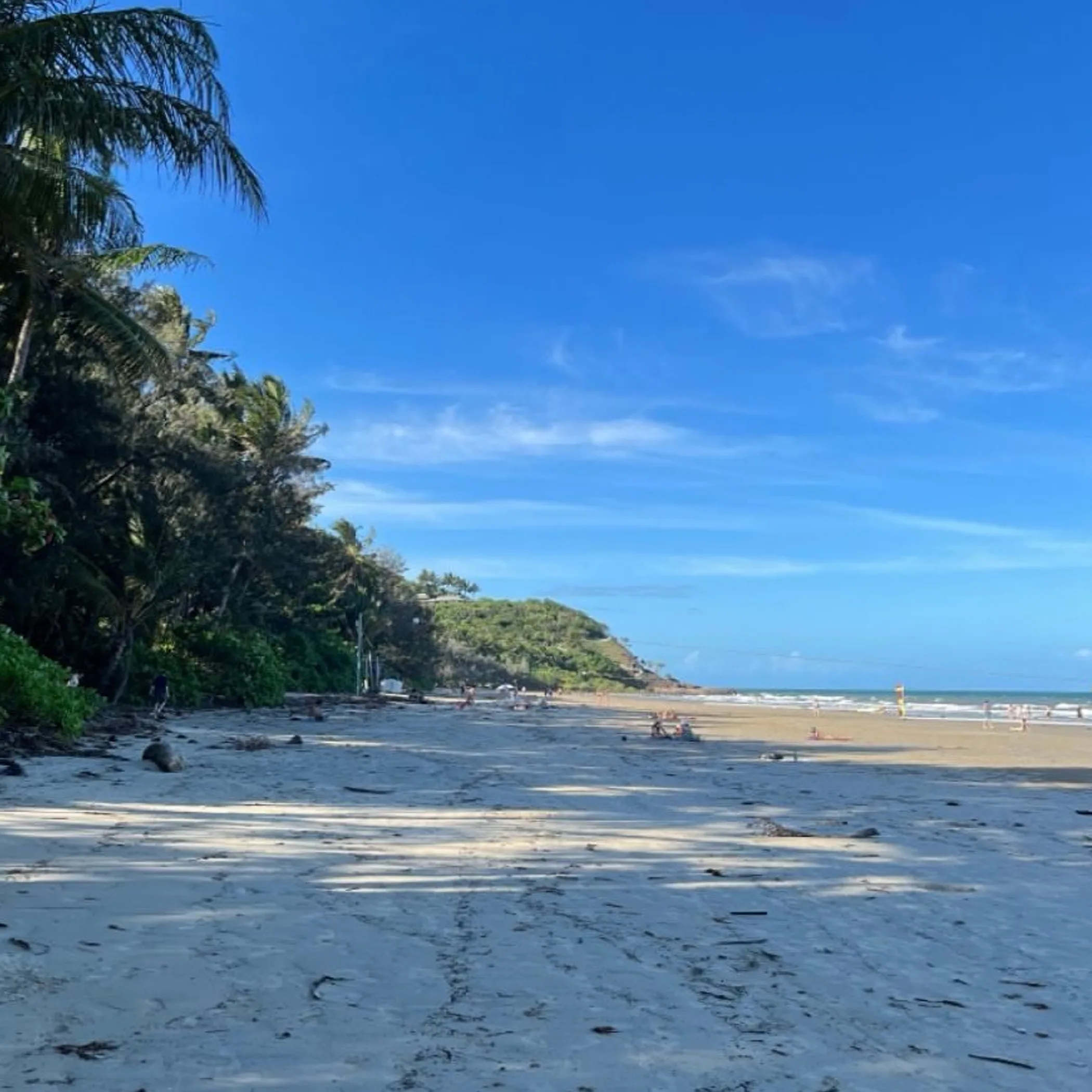 clear clean beach photograph