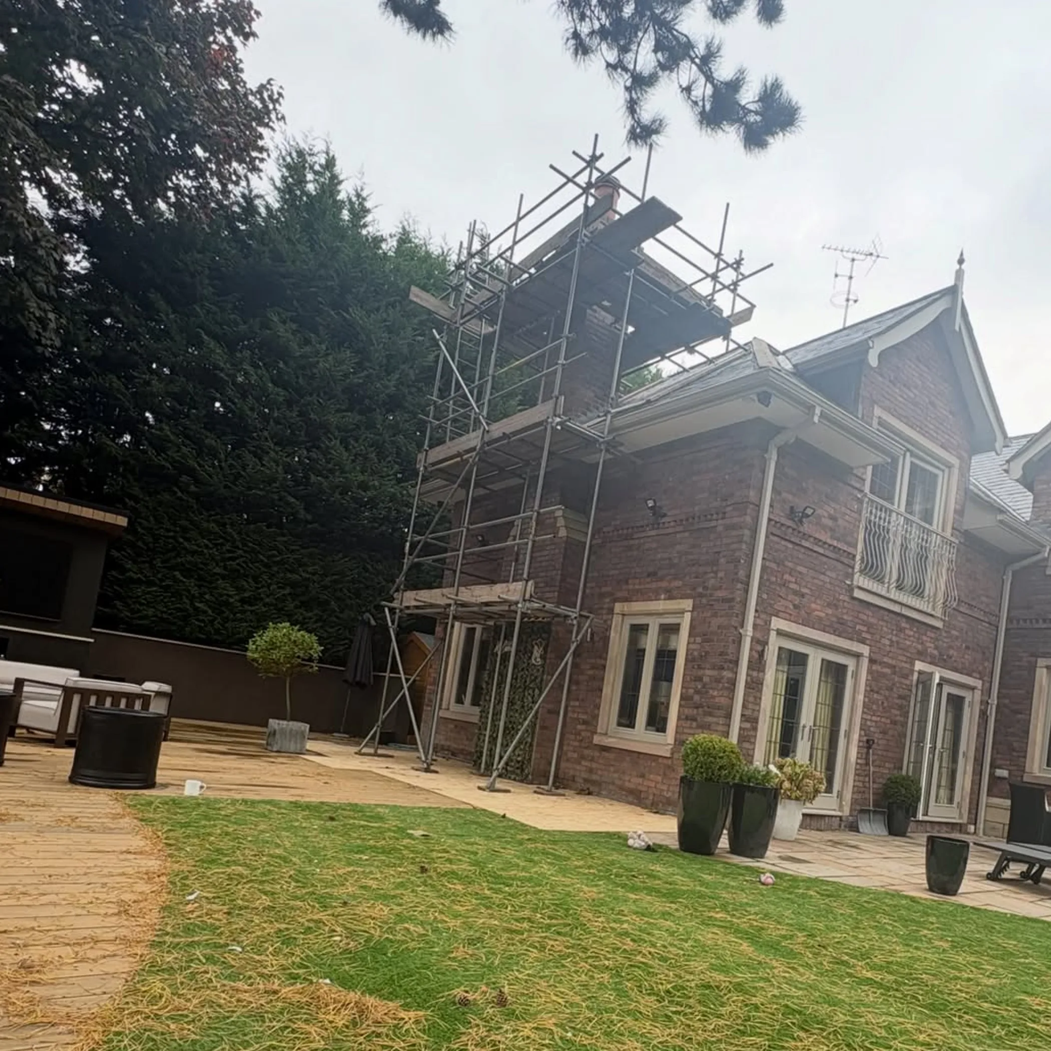 residential roofing work