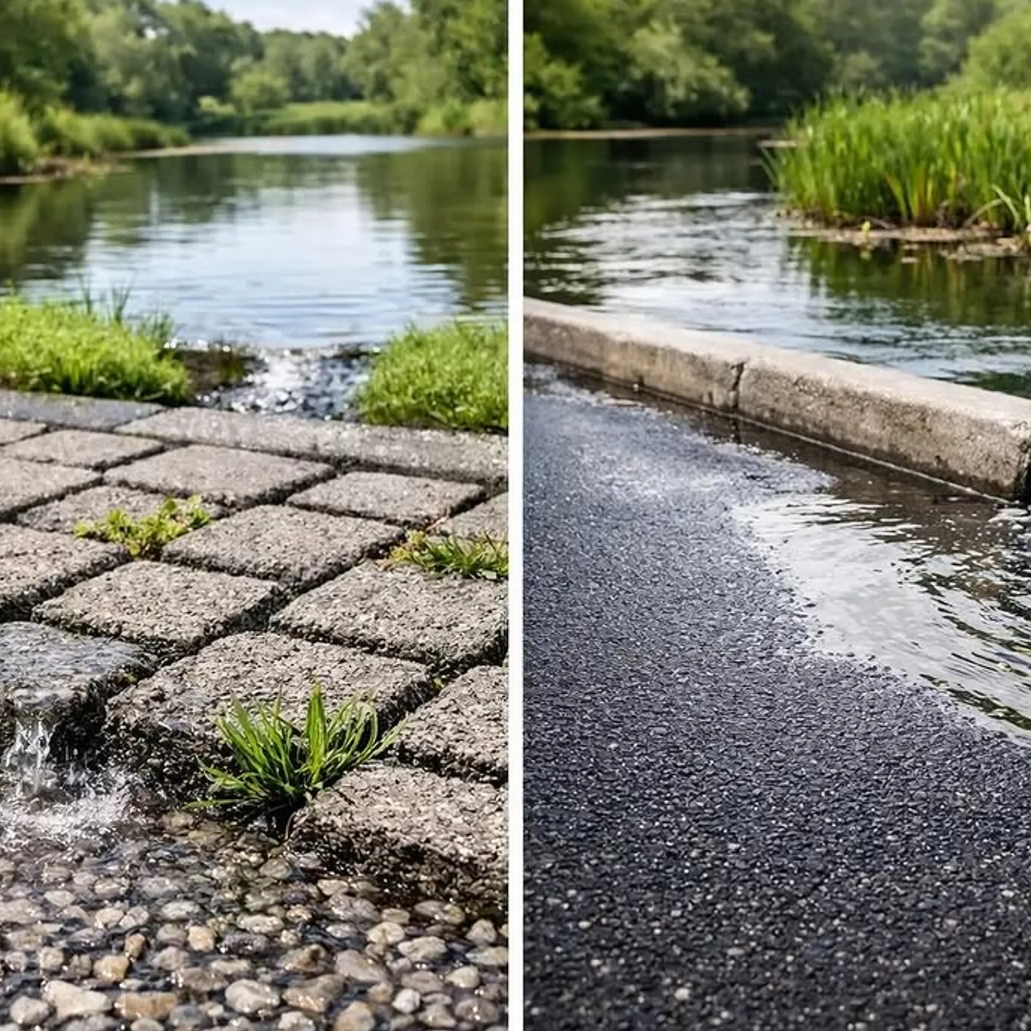 permeable paving managing stormwater runoff